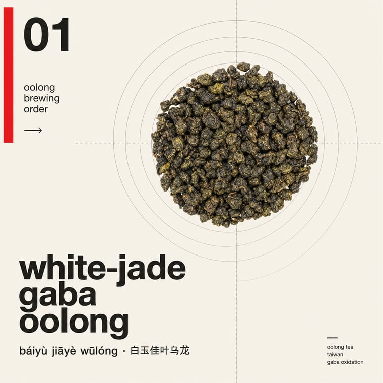 The design — White Jade GABA Oolong