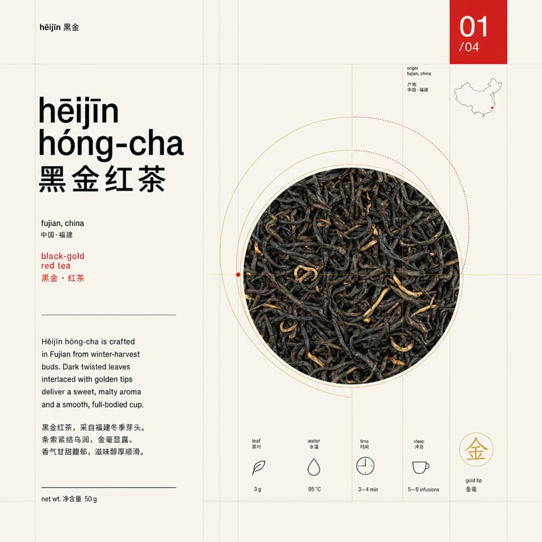 The design — Hēi Jīn